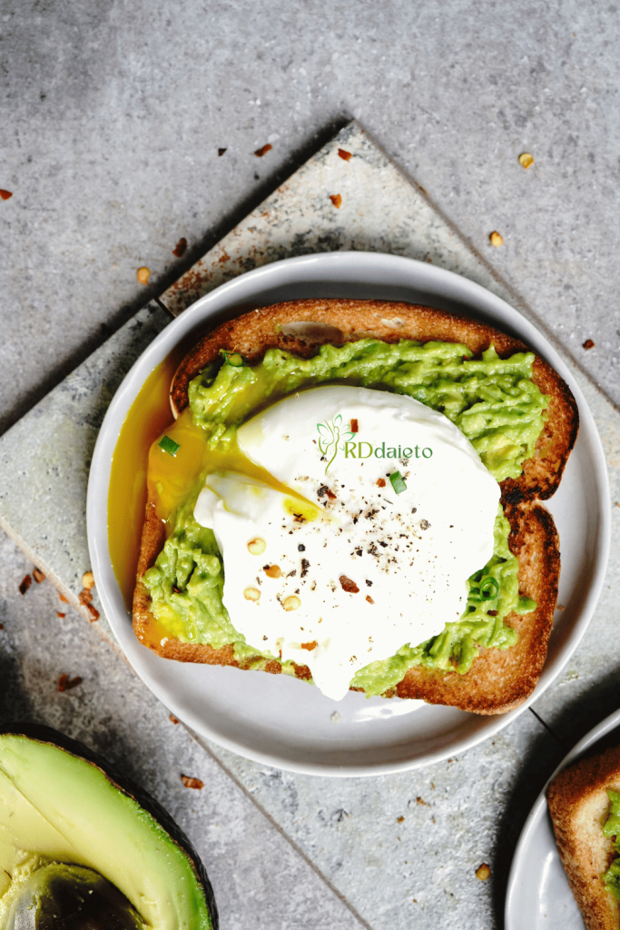 Avocado Toast with soft boiled egg