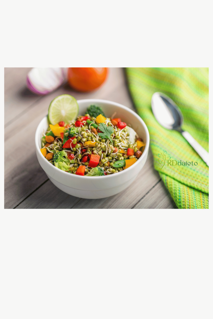 Moong Sprouts salad