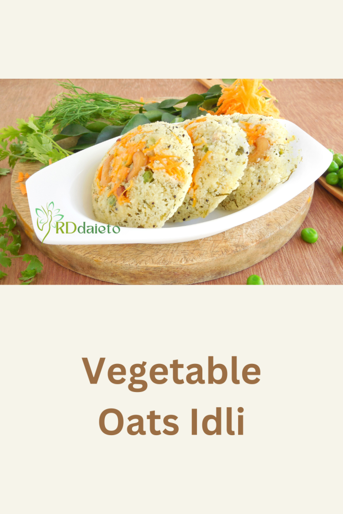 oats idli with vegetables
