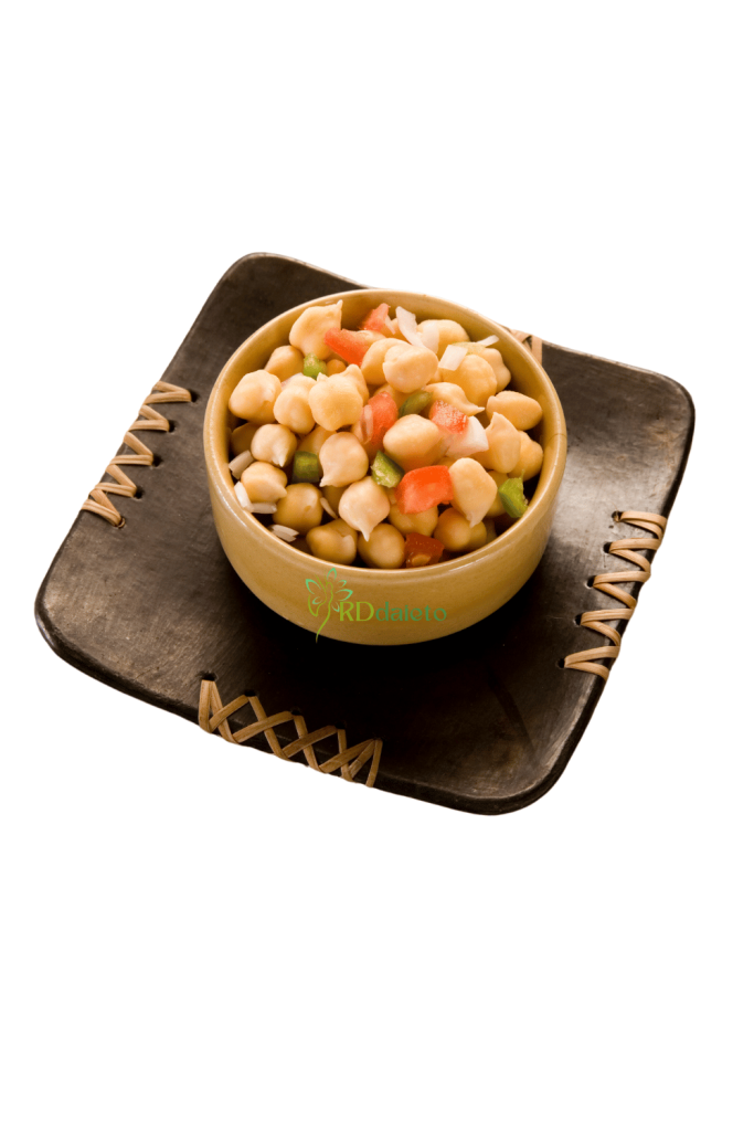 Chickpea salad clip art
