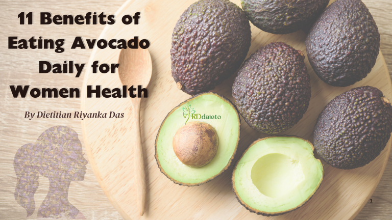 Female health and avocado
