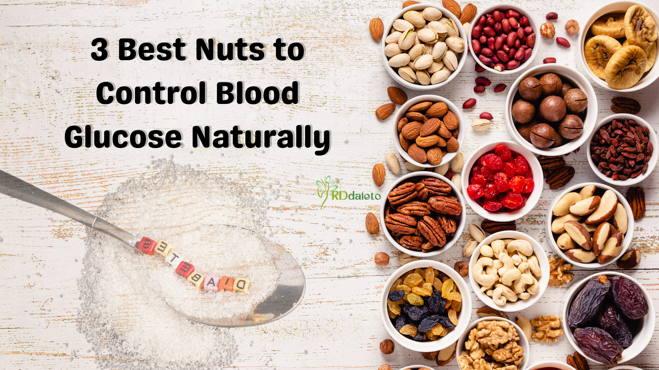 3 Best Nuts to Control Blood Glucose Naturally. banner