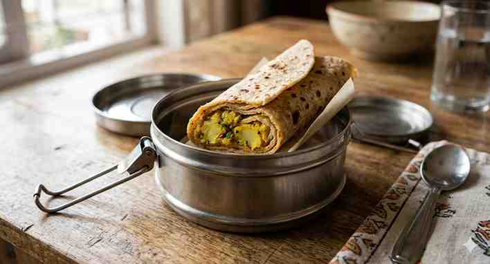 Aloo Paratha healthy
