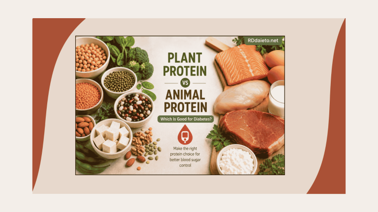 Plant Protein vs Animal Protein: Which Is Better for Diabetes?